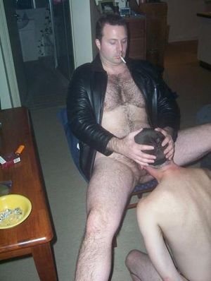 Be a good son and take Dad's cock down your throat.