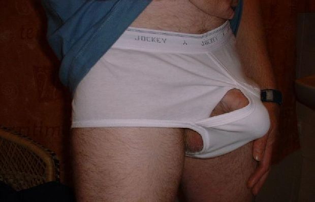 Boner in Briefs.