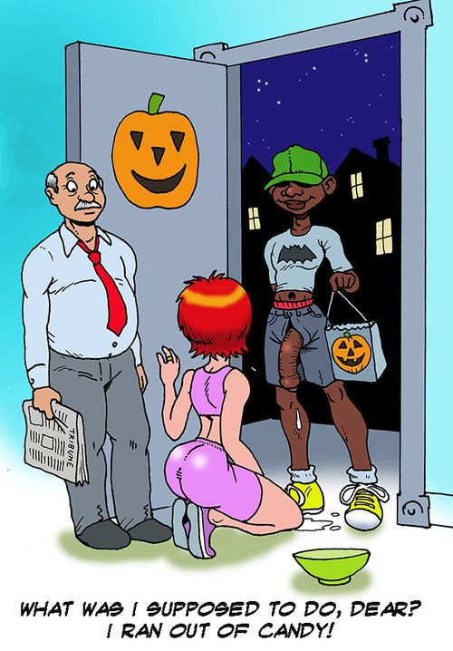 wife turns trick instead of treat