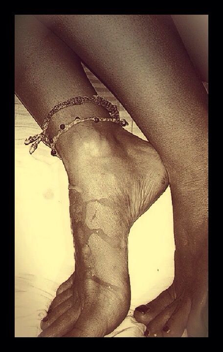 Blast my feet