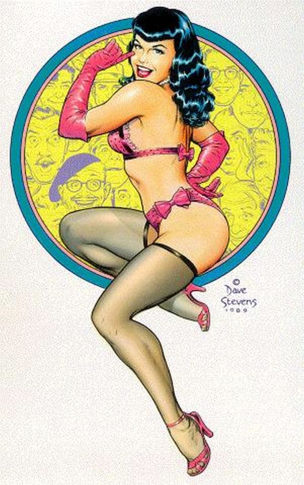 Betty Paige art