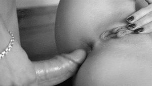 Sliding into that butt