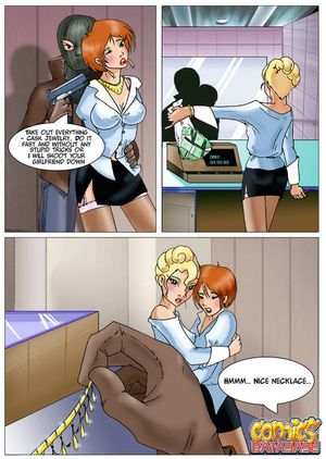 Two big titted comics lesbians licking and dildoing their snatches