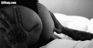 Spanking her big white ass