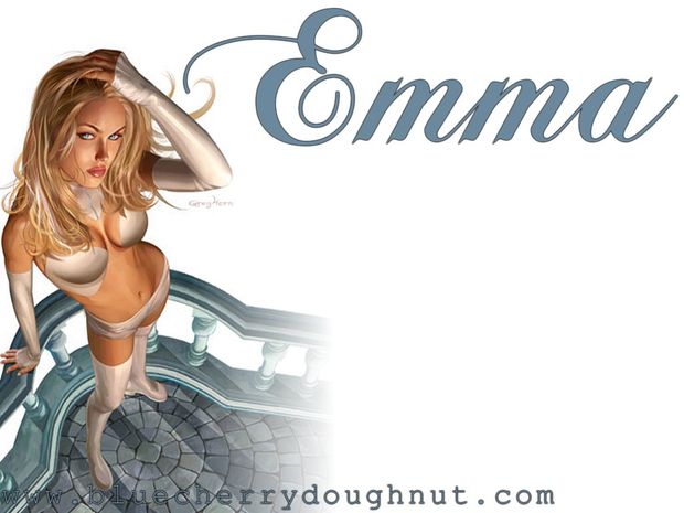 Emma Frost on your desktop