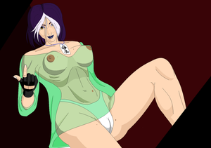 Lovely lingerie in a hot hentai pic