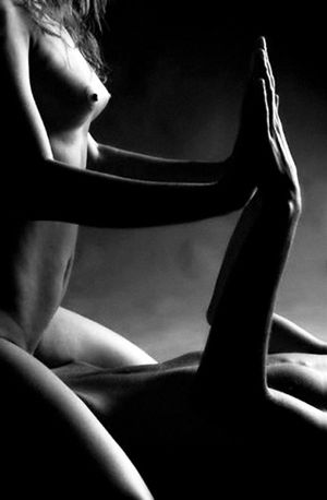 Being playful... and then showing her your True nature...