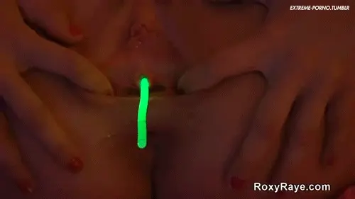 In her peehole