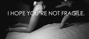 ourspacebetween:I’m not ;D