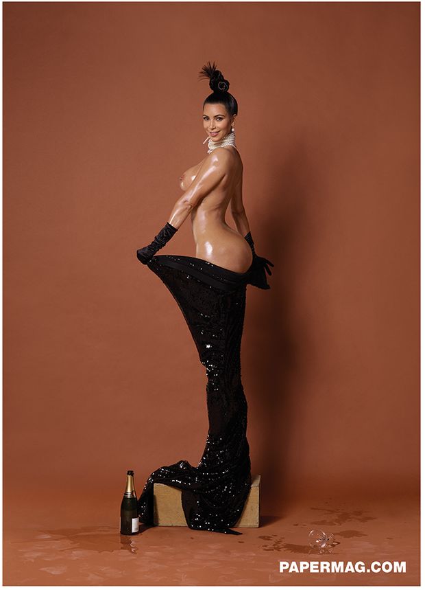 Side shot of Kim