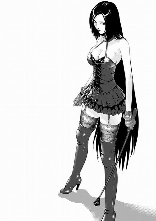 Reblog polyfetishist:

Cute Young Mistress
Pin-up drawing of a...