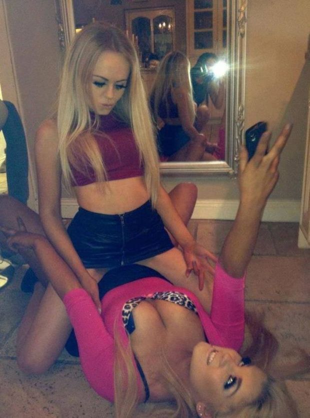 two sexy amateur girls