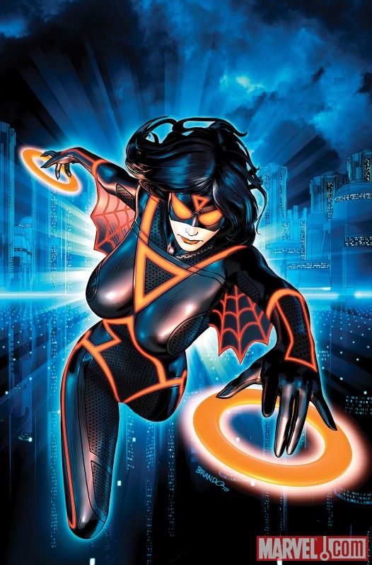 Spider Woman Futuristic Costume