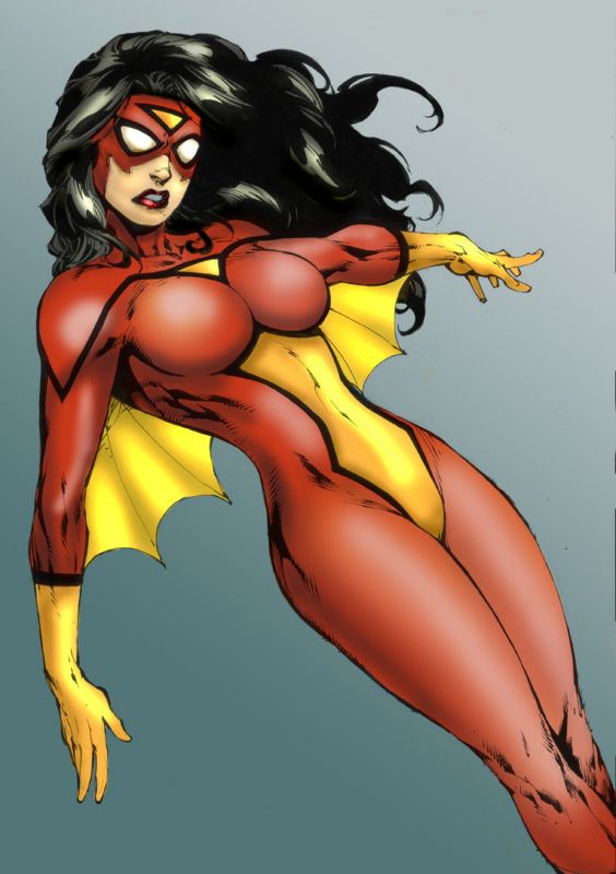 Spider Woman Nice Body