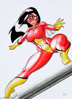 Spider Woman Thick Thighs