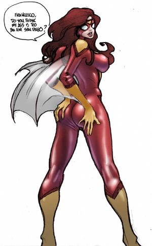 Spider Woman Big Butt