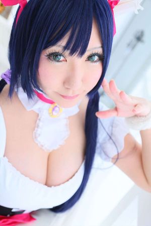 huge breasted asian cosplay