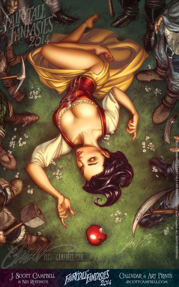 FTF 2014 SnowWhite by J-Scott-Campbell