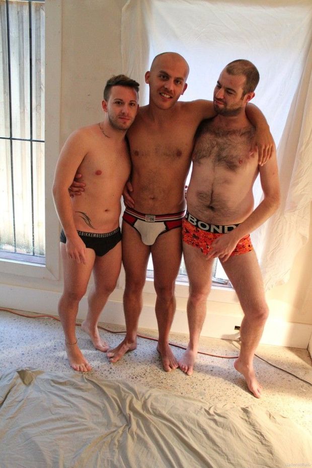Hot Gay Members at AmateursDoIt are Ready for a Wild Threesome!