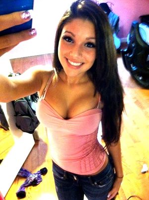 Busty Petite Teen Self Pic