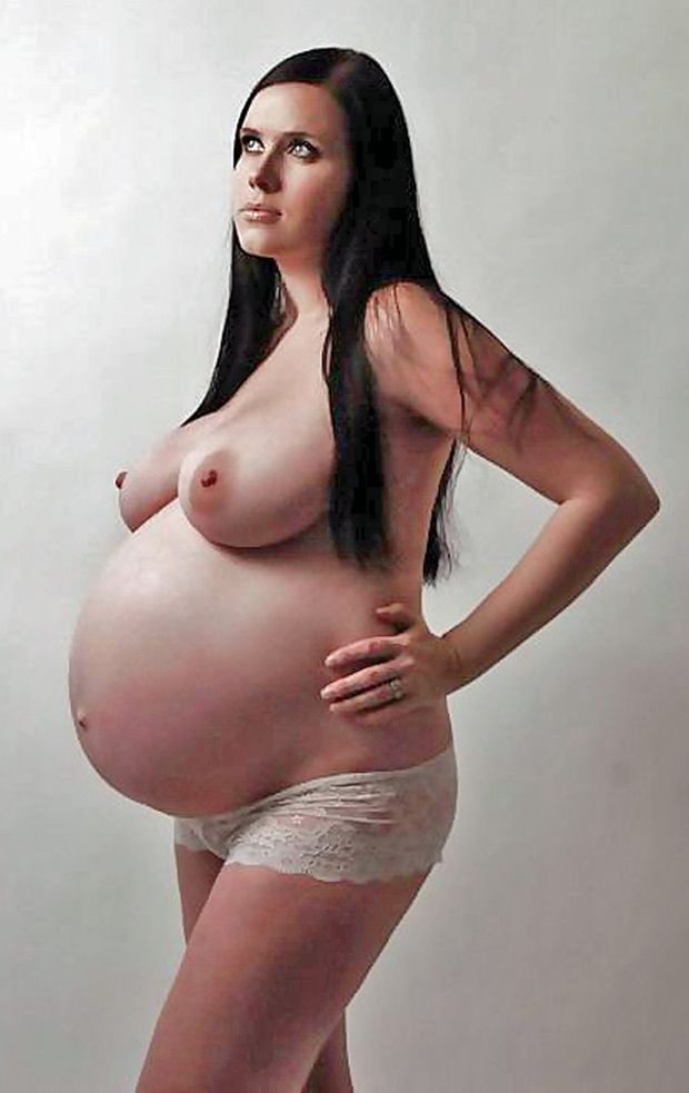 Preggo milf