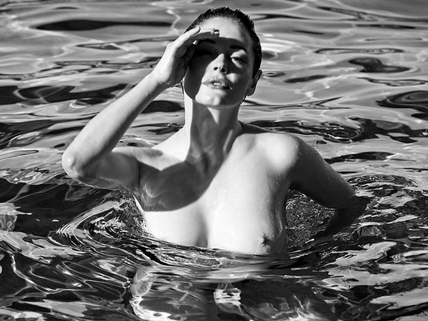 Rose McGowan in Flaunt Magazine