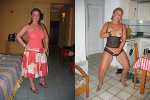 Horny mom loves touching herself!