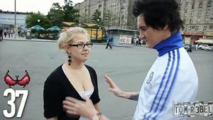 touching boobs in Russia 2