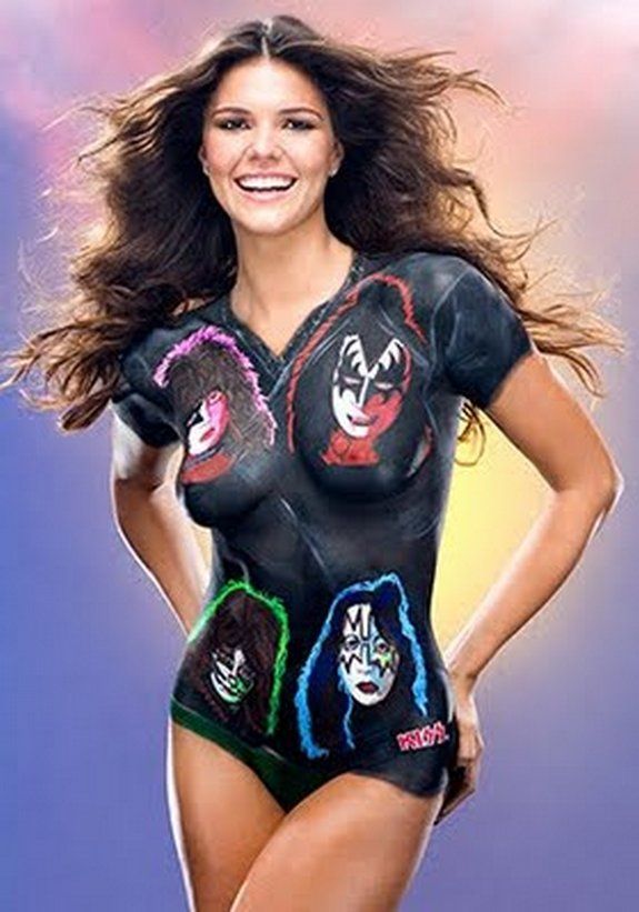 KISS Body Paint