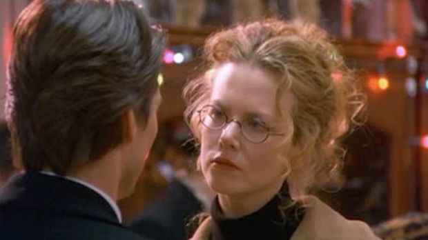 Nicole Kidman wearing glasses nude scenes