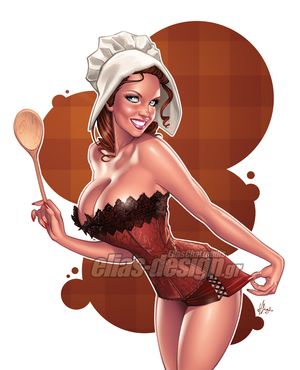 Sexy Thanksgiving Pin-Up
