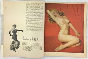 Centerfold of the First Playboy, Marilyn Monroe