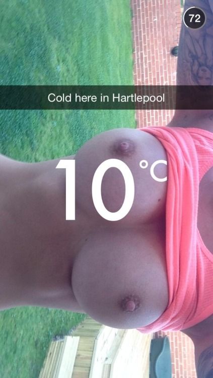 Cold her in Hartlepool (10 °C)