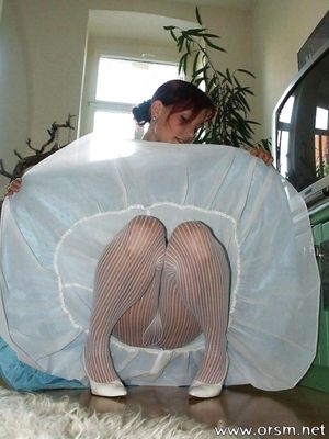 Bold choice with white...