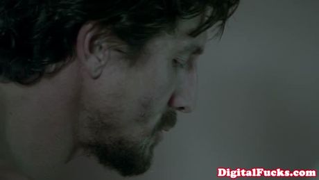 Beautiful Bibi Jones fucking close up