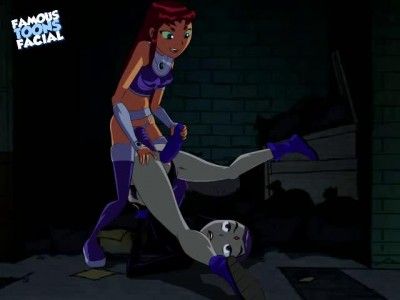 View Teen Titans Porn - Starfire x Raven Lesbian Sex