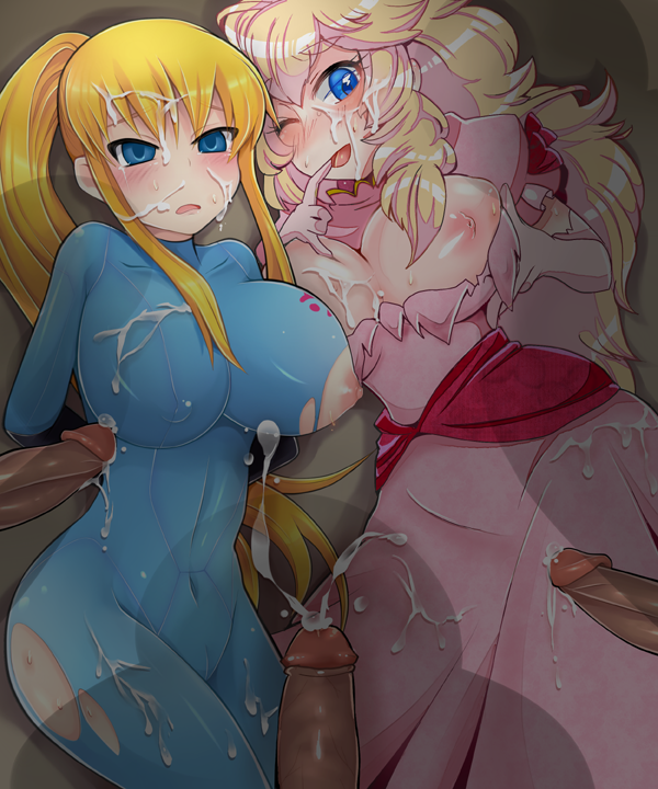 Princess Peach & Samus Aran :X