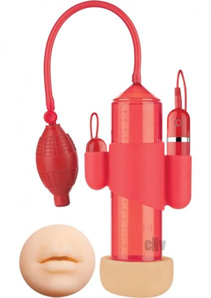 Supreme Vibrating Penis Pump Mouth RedSale Price $56.54Save an additional 20% with coupon code XMAS2014=magic-mayoSupreme Vibrat