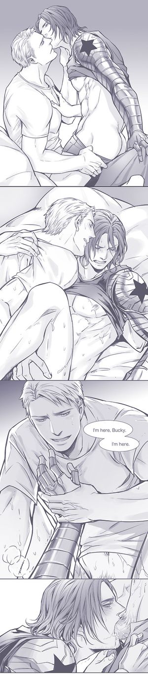 the avengers steve & bucky