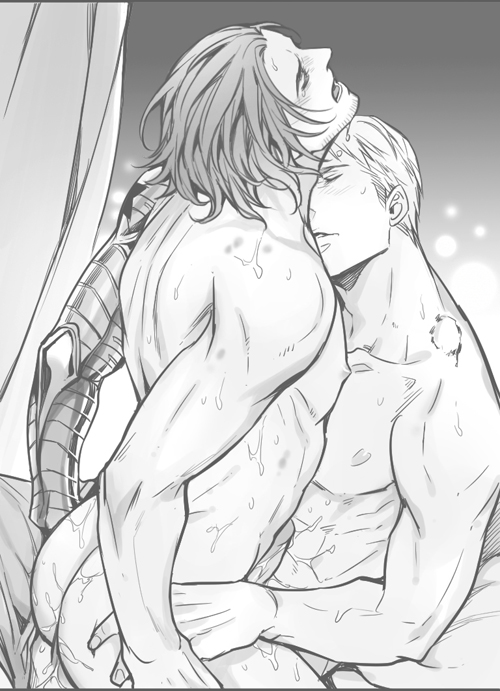 the avengers steve & bucky
