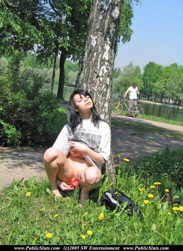 Dildo in public