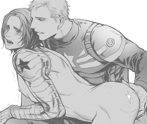 the avengers steve & bucky