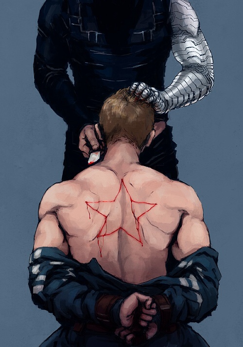 the avengers steve & bucky
