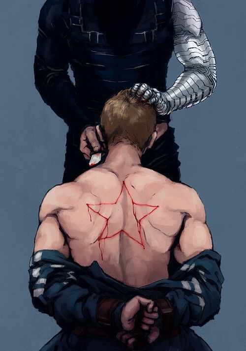 the avengers steve & bucky