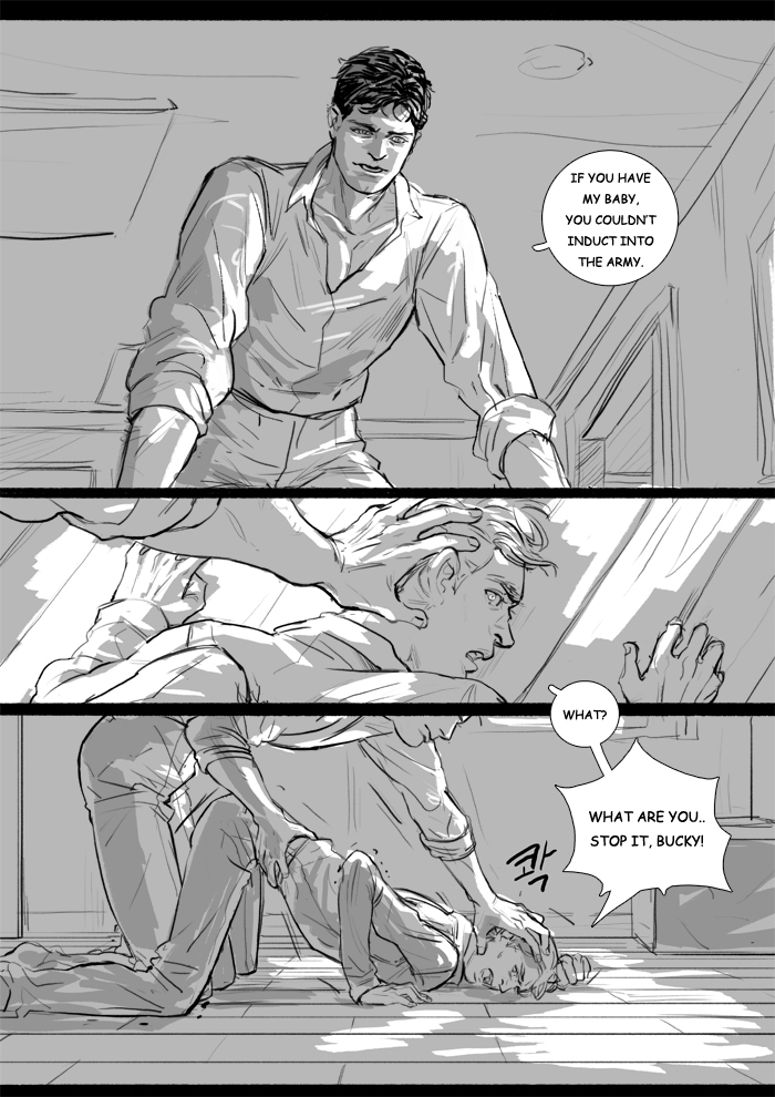 the avengers steve & bucky mpreg hinted