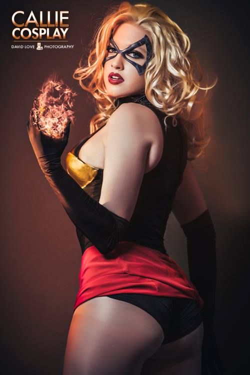 Callie Cosplay as Ms. Marvel (Marvel Comics)