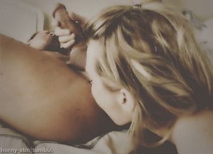 :I love it when my girl does me like that…. the tongue in my ass, then her lips on my cock and her finger penetrating me…. Mmmmm!So hot!