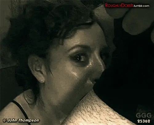 whorepounder:Look how eager the sloppy cunt is to participate in her own degradation. She’s long since broken in.