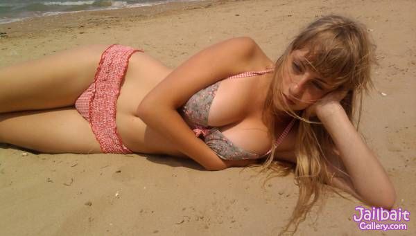 Lieing on the Beach