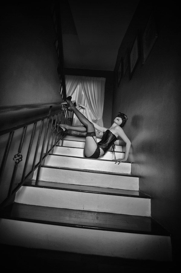Hot Lingerie Stockings High Heels Babes 238